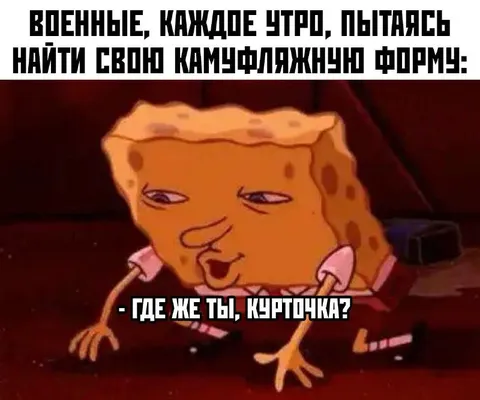 Военные ищут камуфляжную форму