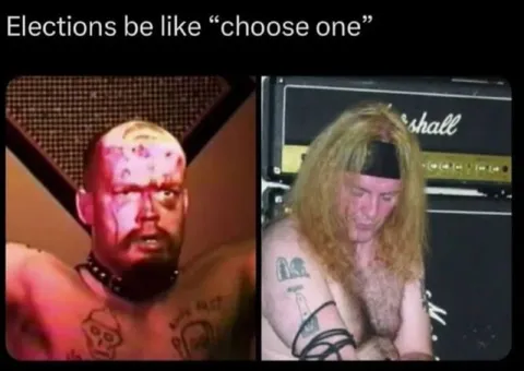 Elections Be Like Choose One