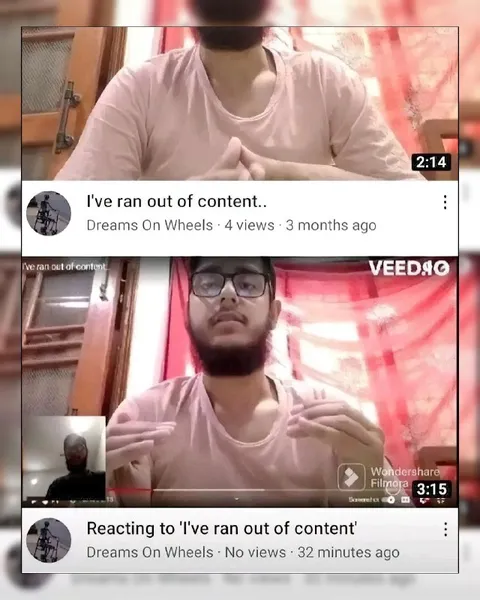Reacting to Running Out of Content