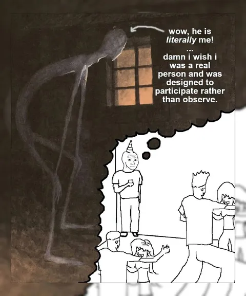 Literally Me Observer at the Party