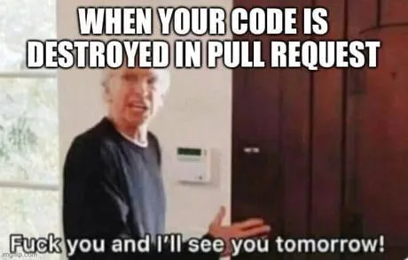 Code Destroyed in Pull Request