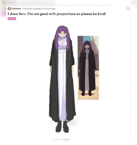 Fern Proportions Fan Art