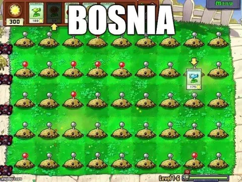 Bosnia Potato Mine Army