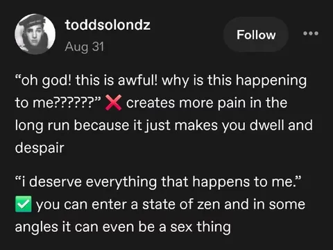 I Deserve Everything That Happens