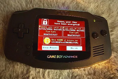 Game Boy Ransomware Attack