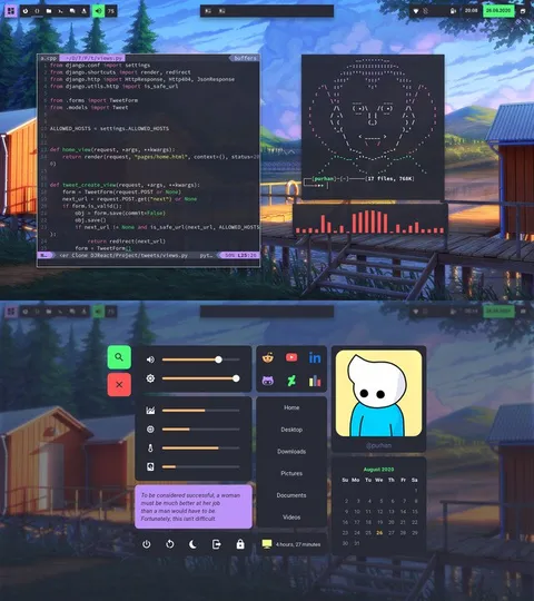 Different OS UIs Be Like