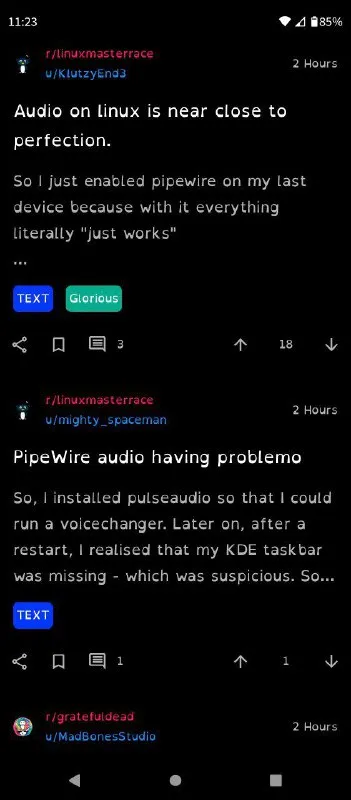 PipeWire Audio Just Works