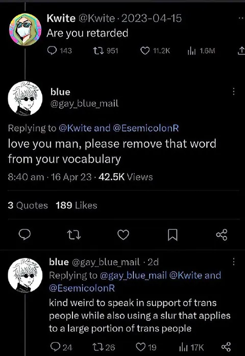 Calling Out a Harmful Slur