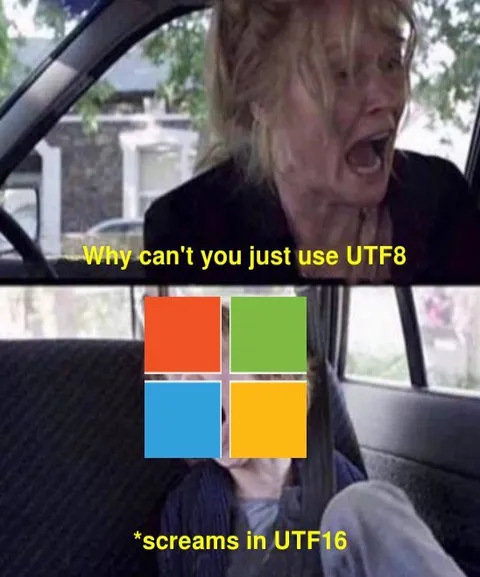 Why Can't You Just Use UTF8