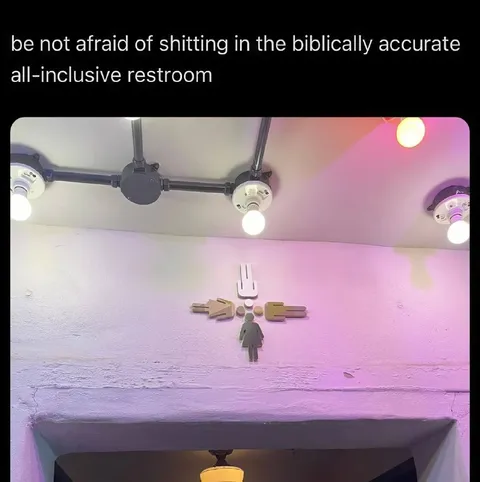 Biblically Accurate All-Inclusive Restroom