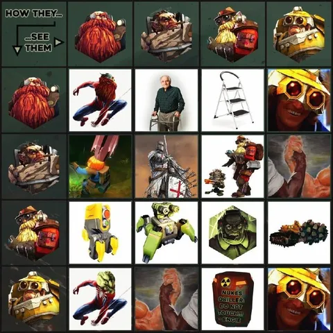 How They See Them Character Collage