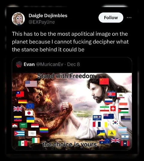 The Most Apolitical Image Ever