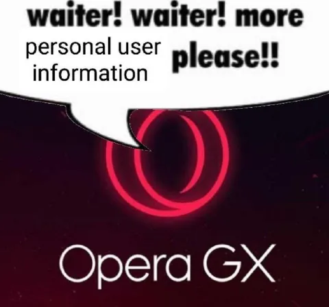Opera GX Wants More Personal Information