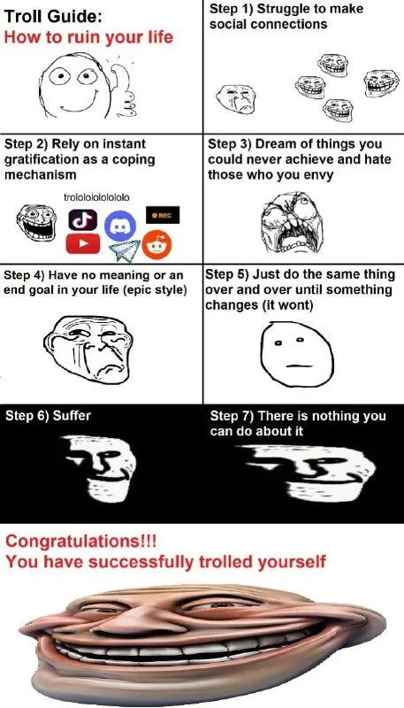 Troll Guide: Ruin Your Life