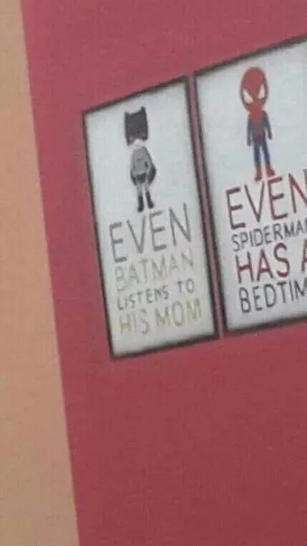 Even Batman Listens to Mom