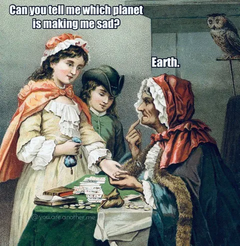 Which Planet Is Making Me Sad?