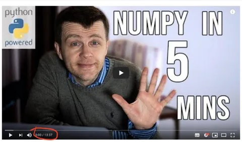 NumPy in 5 Minutes