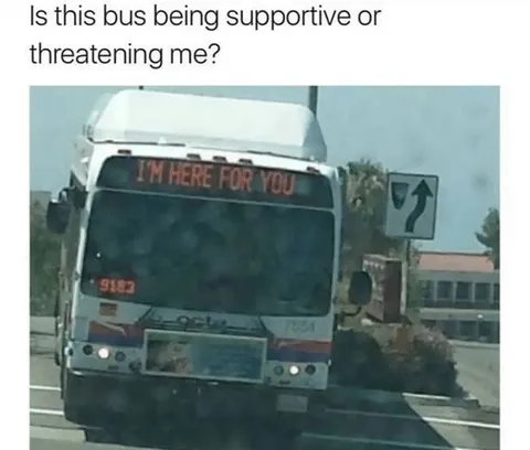 Supportive or Threatening Bus