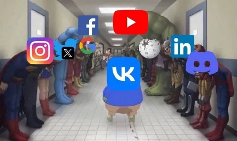 Все соцсети кланяются ВКонтакте