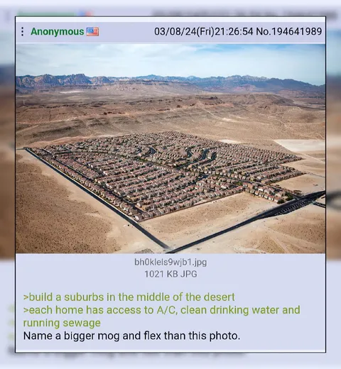 Suburbs in the Middle of the Desert