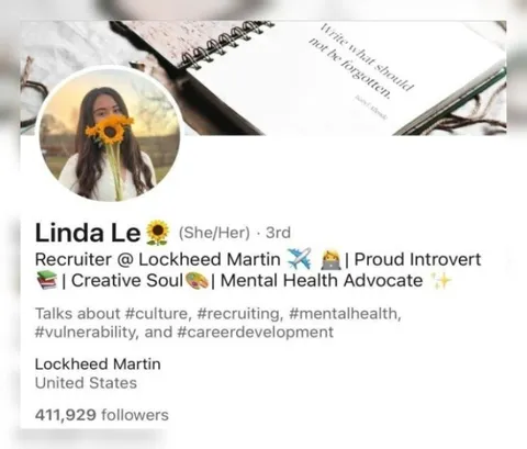 Overly Perfect LinkedIn Profile