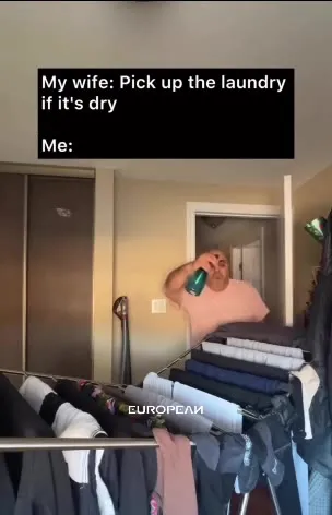 When the Laundry Is Dry