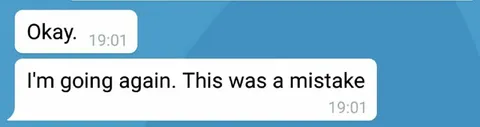 Okay, This Was a Mistake