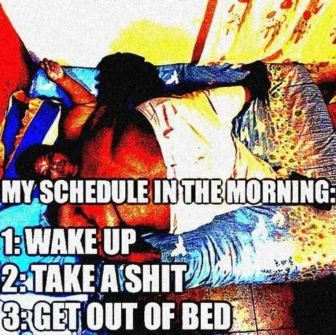 My Schedule in the Morning