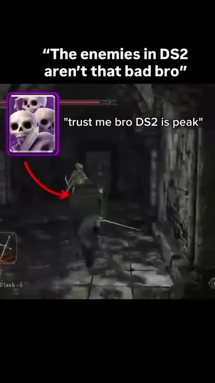 DS2 Enemies Are Not That Bad