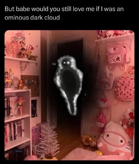 Ominous Dark Cloud in the Nursery