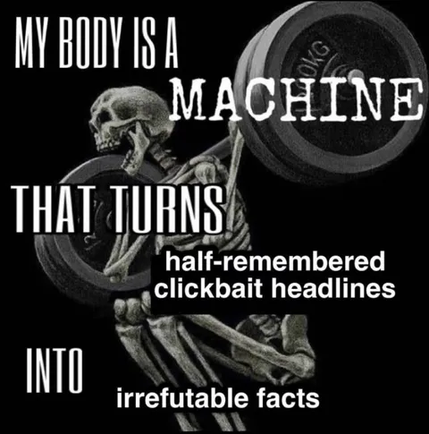 Skeleton Turns Clickbait Into Facts
