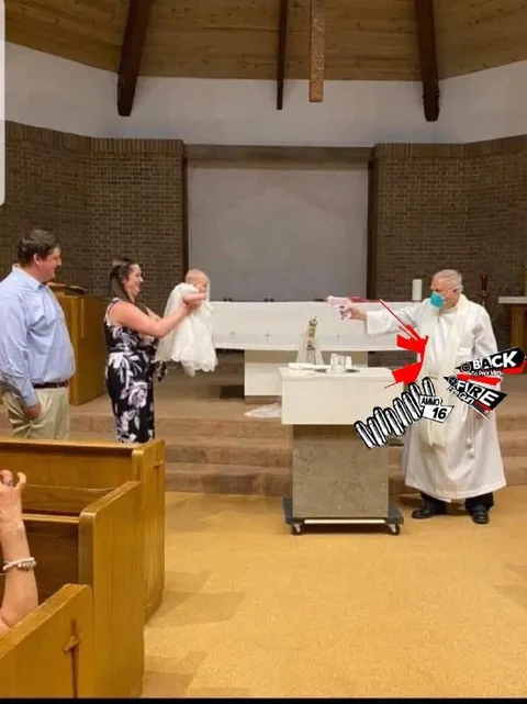 Priest Fires Back at Baptism