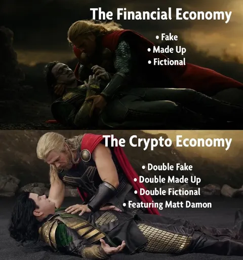 Crypto Economy Is Double Fake