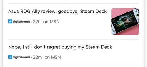 Still Don’t Regret My Steam Deck