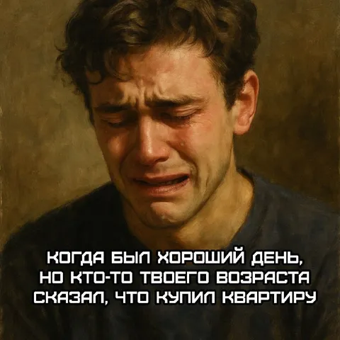 Кто-то твоего возраста купил квартиру