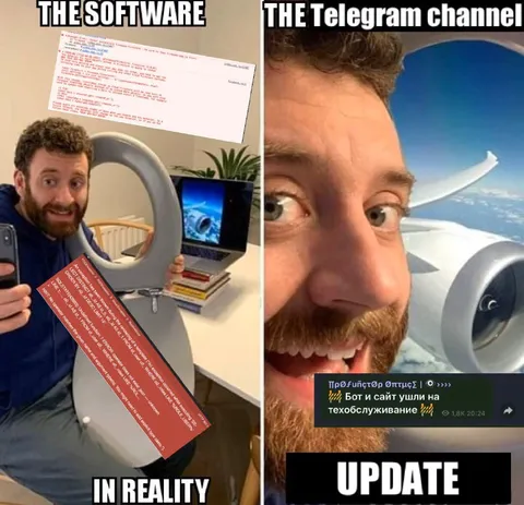 The Software vs Telegram Channel