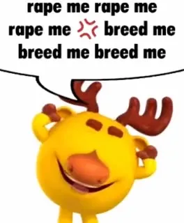 Angry Reindeer Wants To Breed