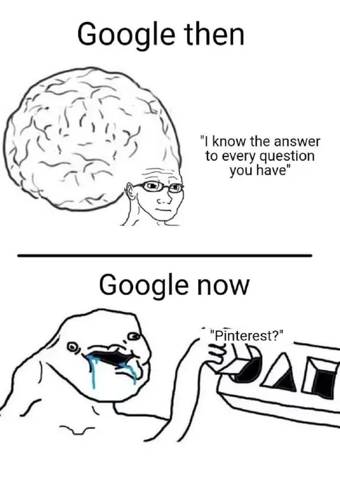 Google then versus Google now