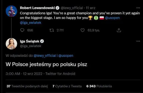 W Polsce jesteśmy po polsku pisz