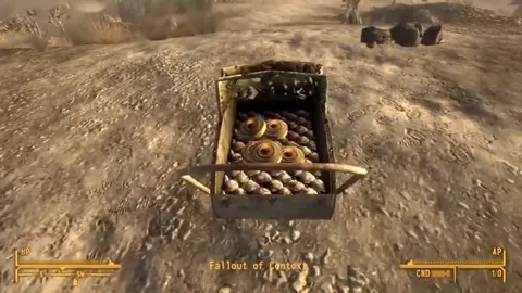 Shopping Cart Rolls Into Fallout