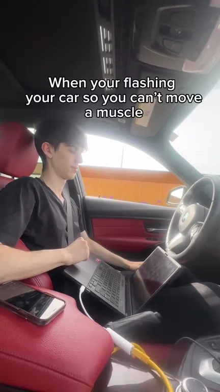 When Flashing Your Car Freezes You