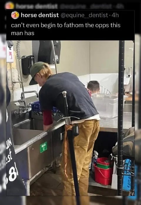 The Opps This Man Has