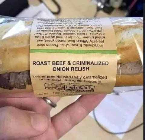Criminalized Onion Relish
