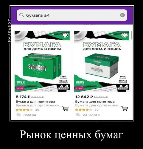 Рынок ценных бумаг