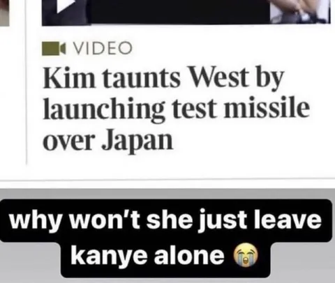 Kim Won’t Leave Kanye Alone