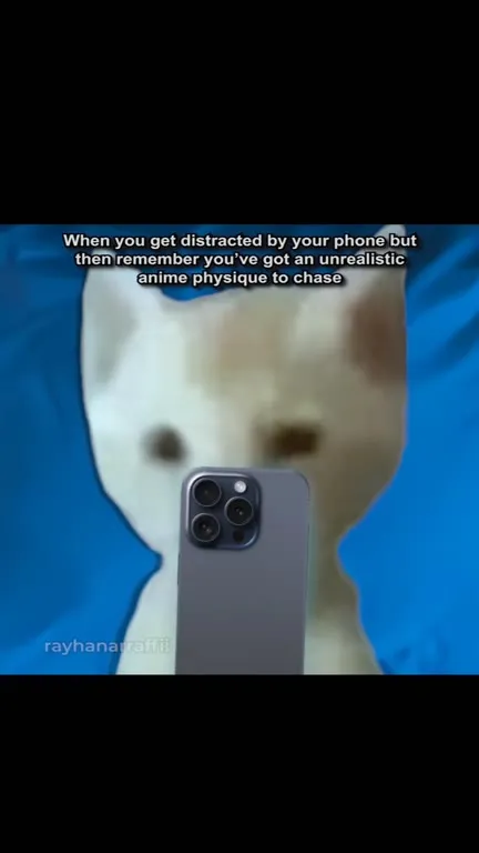 Unrealistic Physique Cat Chase