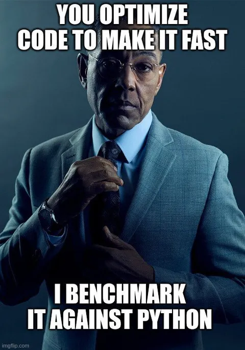 Python Benchmarking Gus Fring