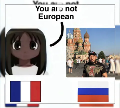 You Are Not European