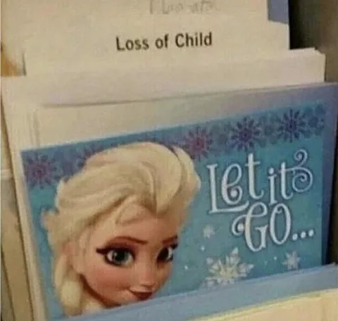 Elsa Lost Child Sign