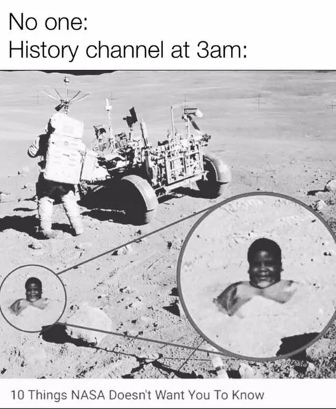History Channel at 3am